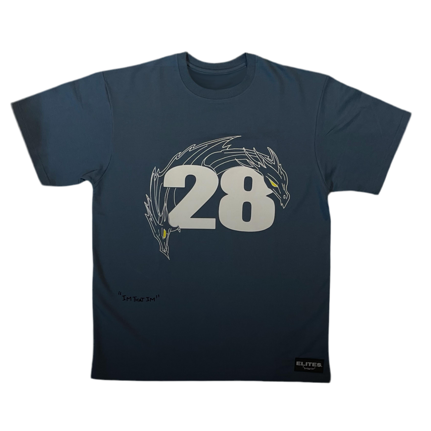 AIRFORCE BLUE DRGN TEE - [UNISEX]